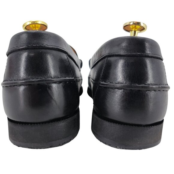 Mephisto Cap Vert Air Relax Mens size 6.5 Black Dress Casual Shoes Penny Loafers - Picture 3 of 10